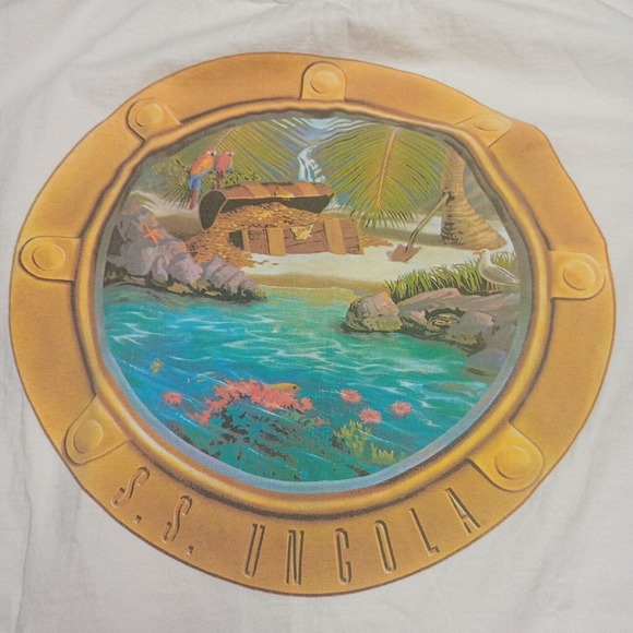 VTG 7 Up SS Uncola T Shirt Adult Medium White National Mills Single Stitch‎ 1993 - Picture 4 of 13